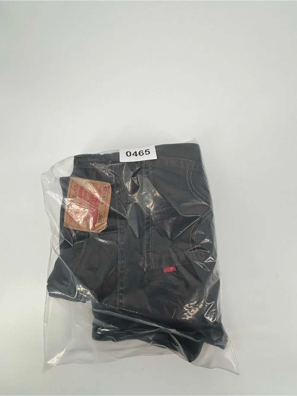 Vtg Levis 505 Black Denim Jeans Mens 36x29 Made In Canada 100% Cotton Regular